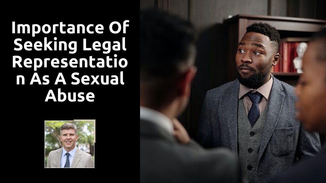 Importance of Seeking Legal Representation as a Sexual Abuse Survivor